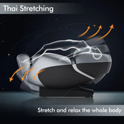 SL Track Full Body Zero Gravity Massage Chair with Voice Control Heat Foot Roller